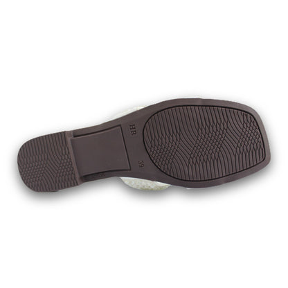 Rhinestone Cut-Out Flat Slide - SP 318