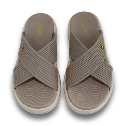 Ribbed Comfort Slide Sandal - 5907