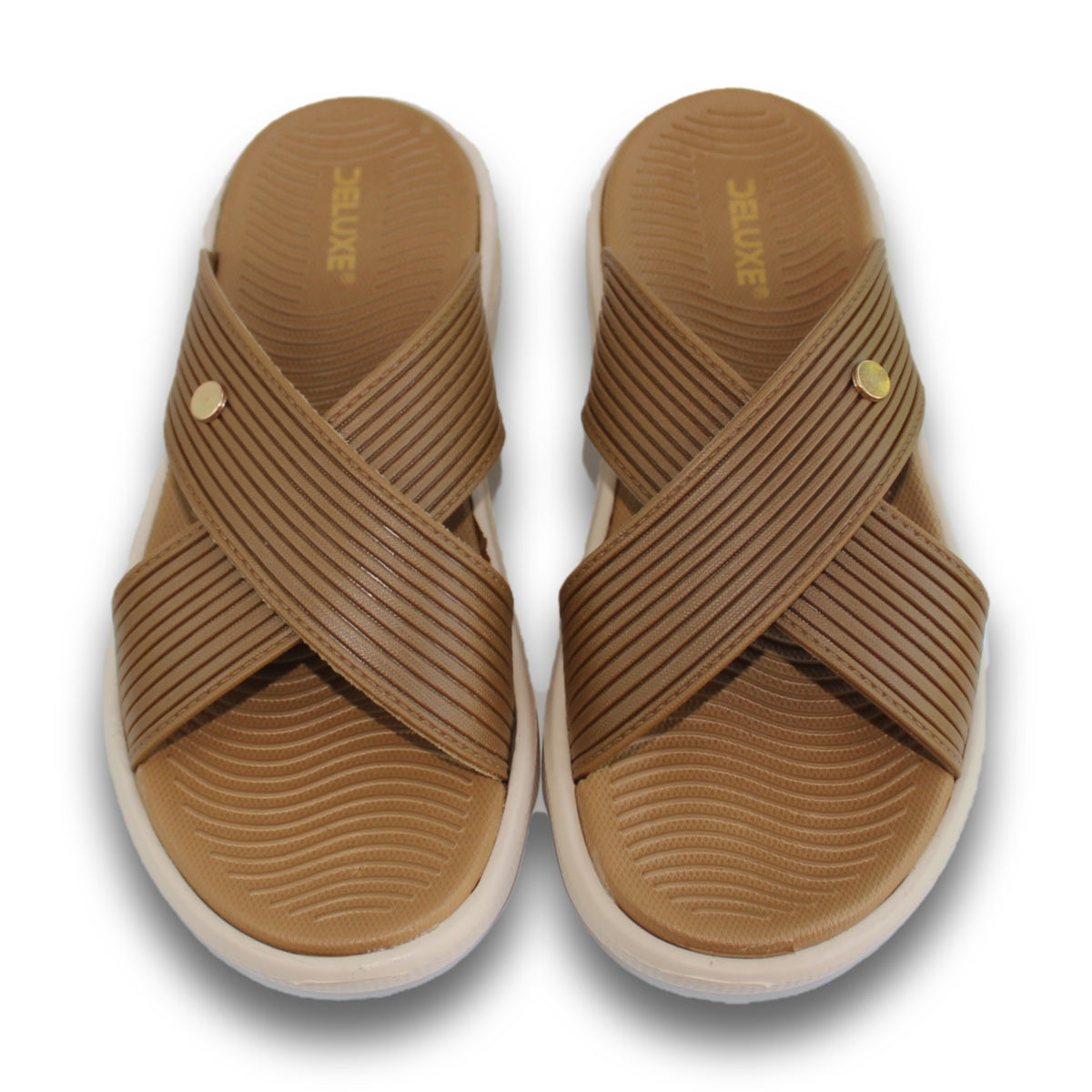Ribbed Comfort Slide Sandal - 5907