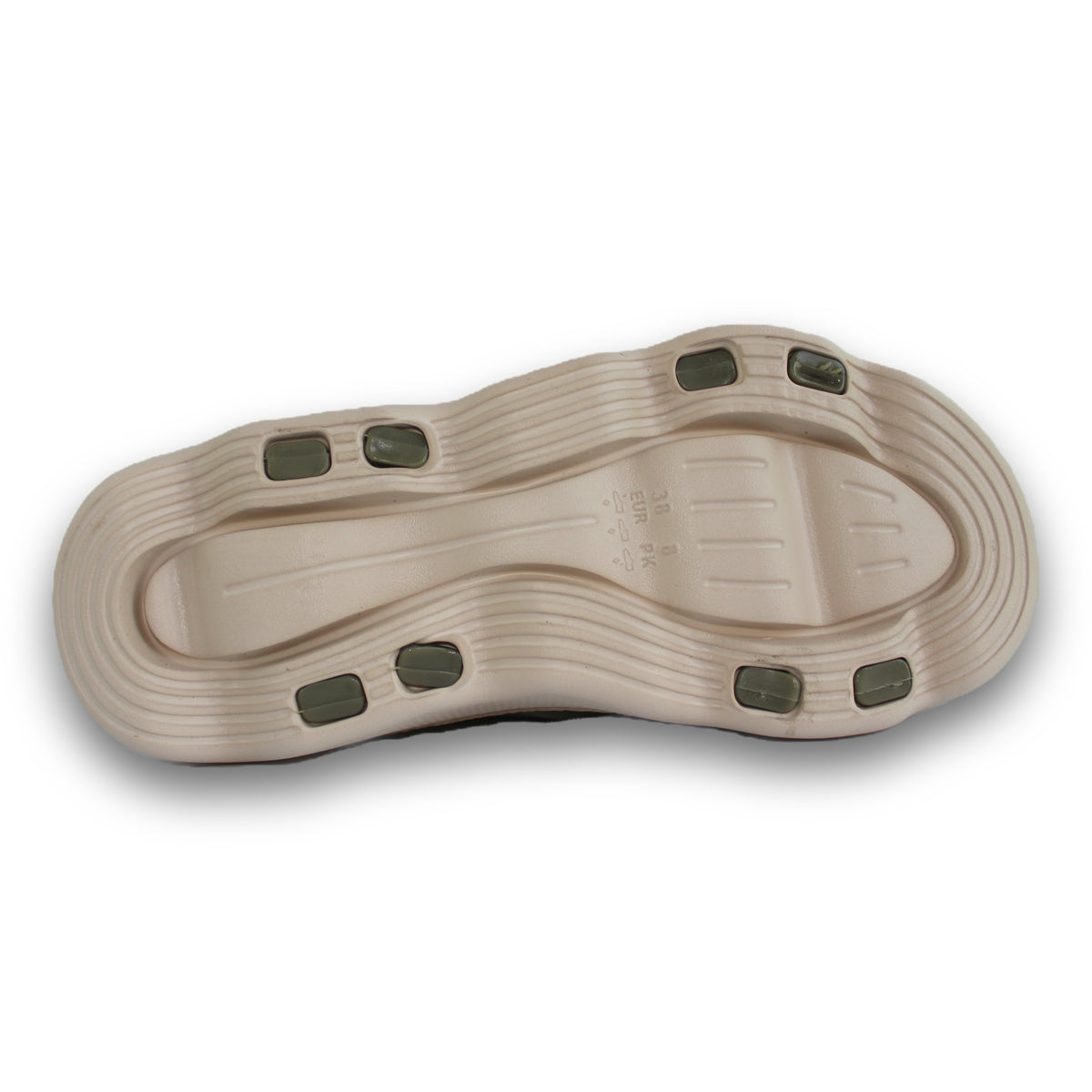 Ribbed Comfort Slide Sandal - 5907