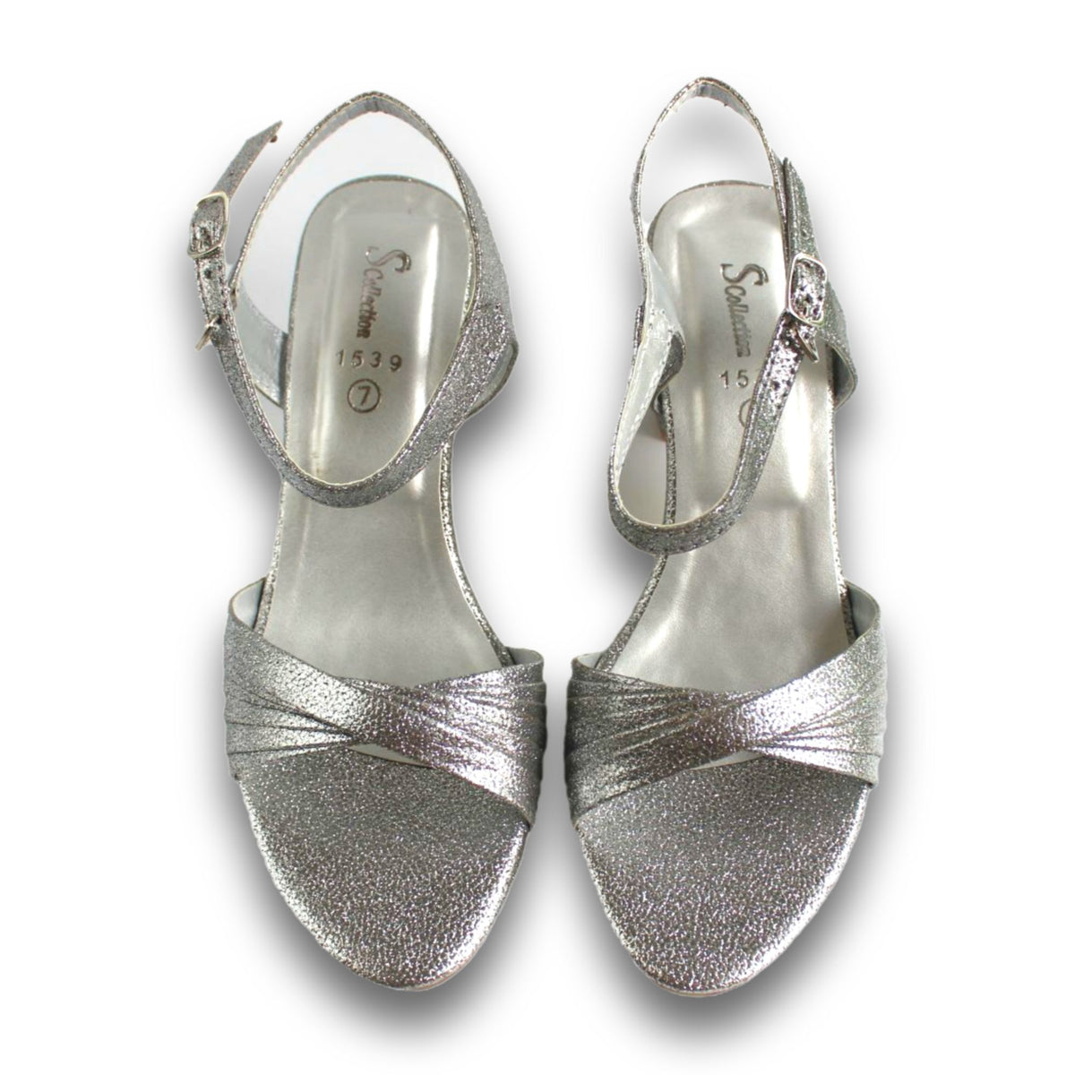 Shimmer Ankle-Strap Sandal - 1307