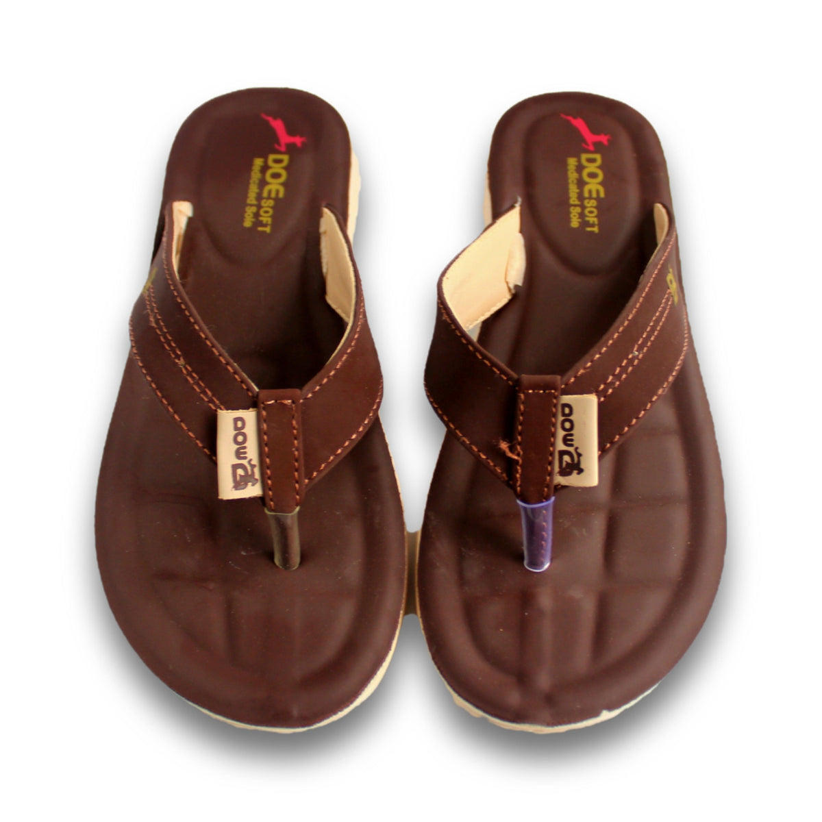 Stitched Accent Thong Slipper - Doe 204