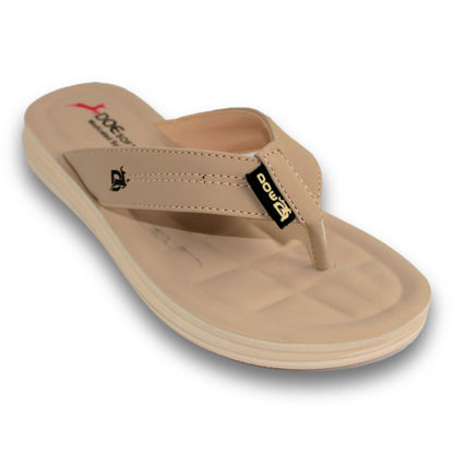 Stitched Accent Thong Slipper - Doe 204