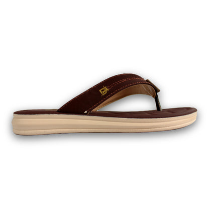 Stitched Accent Thong Slipper - Doe 204