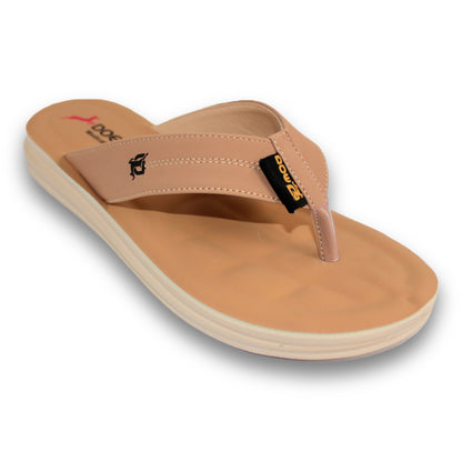 Stitched Accent Thong Slipper - Doe 204
