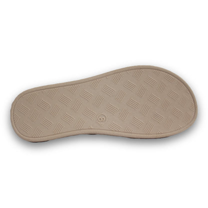 Stitched Accent Thong Slipper - Doe 204