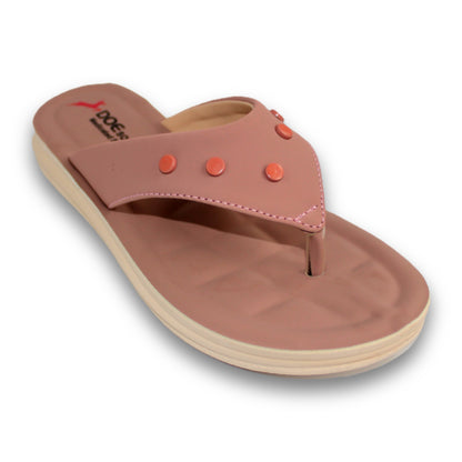 Studded Thong Comfort Slipper - Doe 205