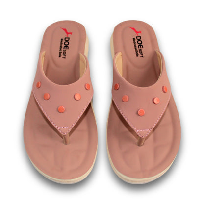 Studded Thong Comfort Slipper - Doe 205