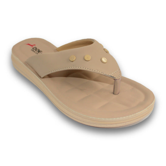 Studded Thong Comfort Slipper - Doe 205