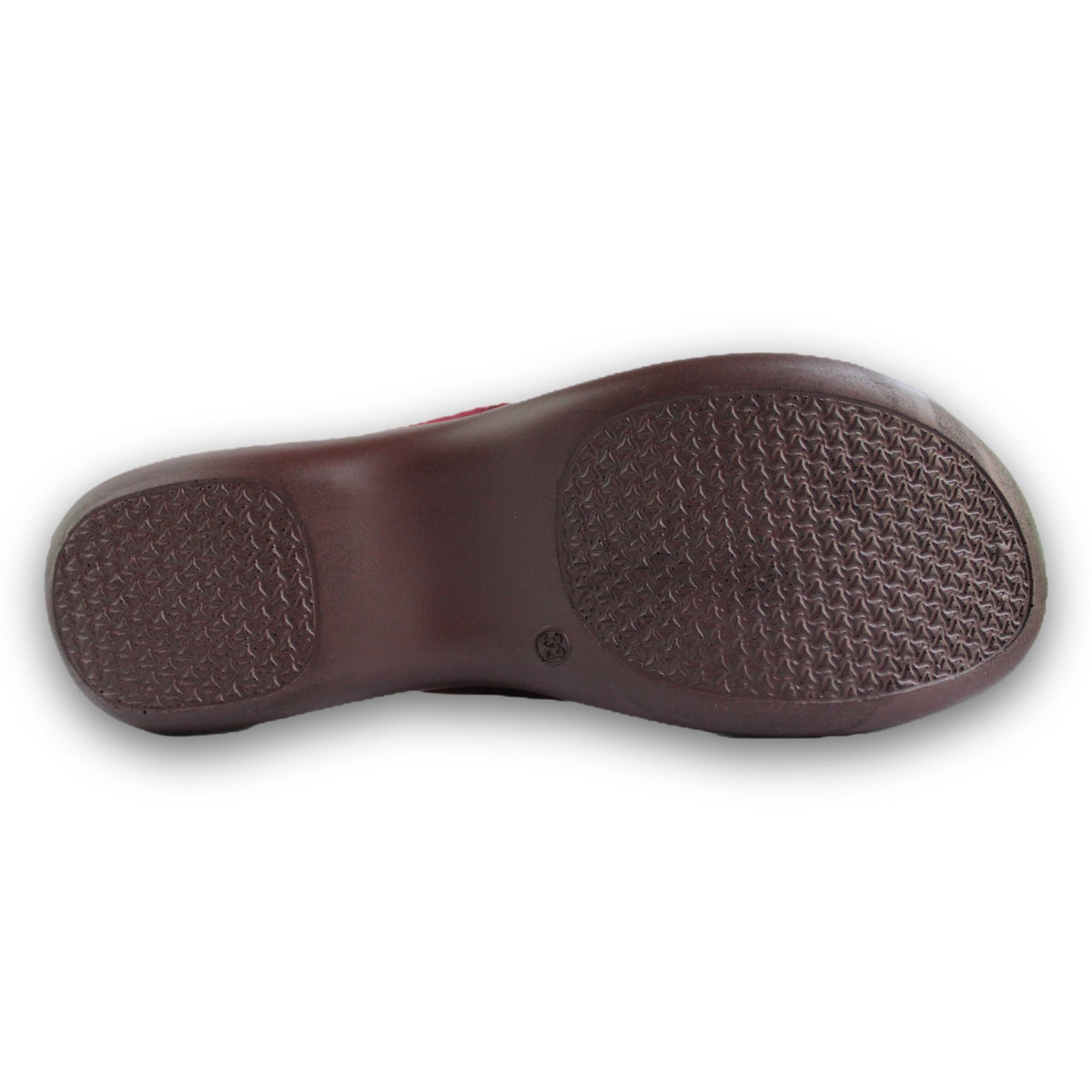 Teardrop Buckle Thong Wedge - MZ 0488