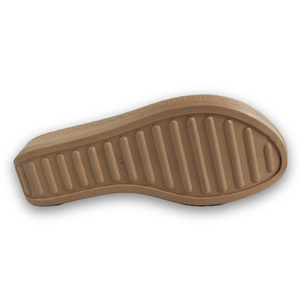 Woven Lattice Strap Wedge Slide - Gloria 36