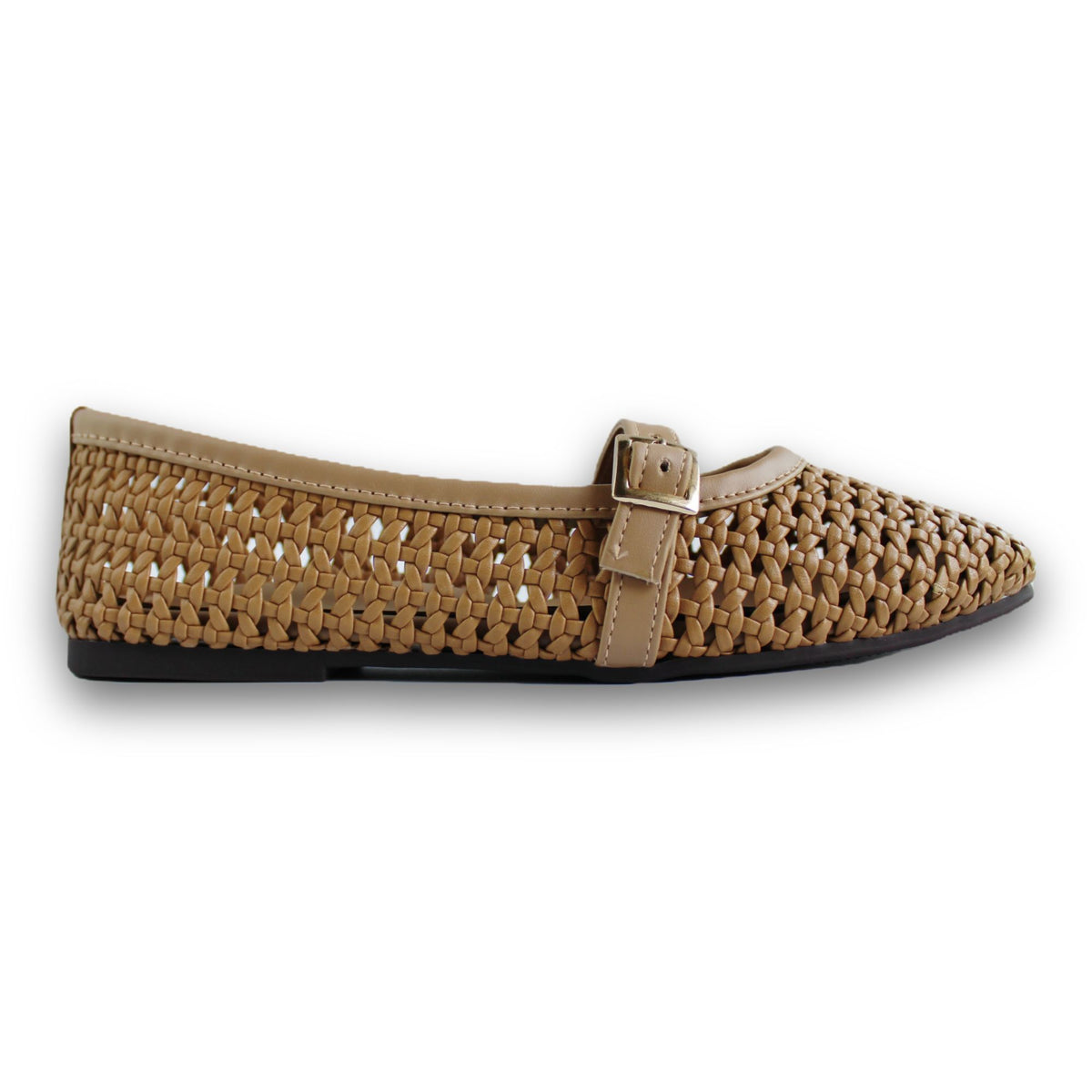 Woven Mary Jane Flat - UI 924