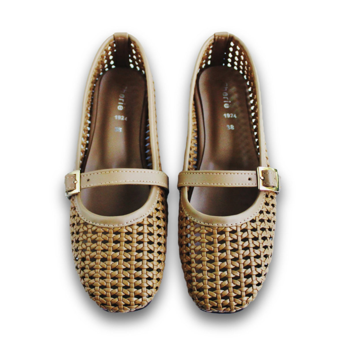 Woven Mary Jane Flat - UI 924
