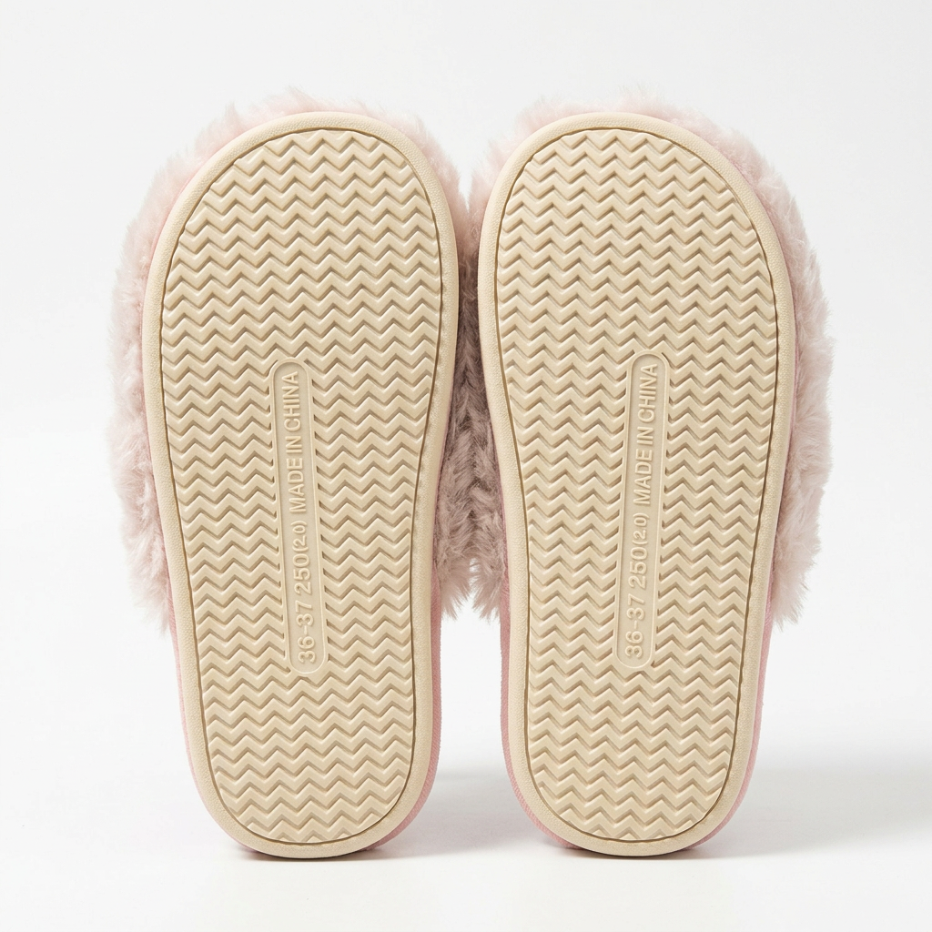 Googly Eyes Fuzzy Slippers