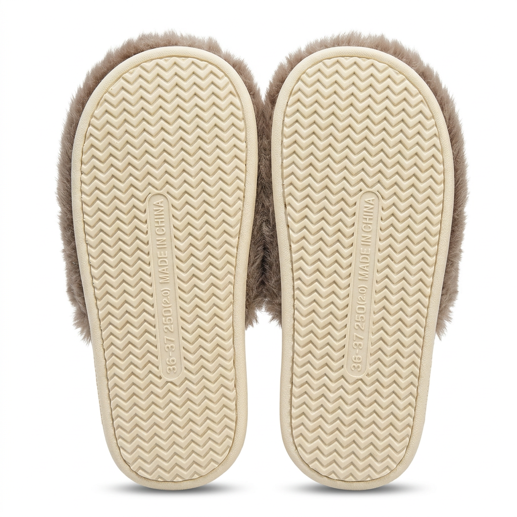 Googly Eyes Fuzzy Slippers