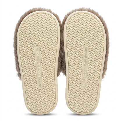 Googly Eyes Fuzzy Slippers